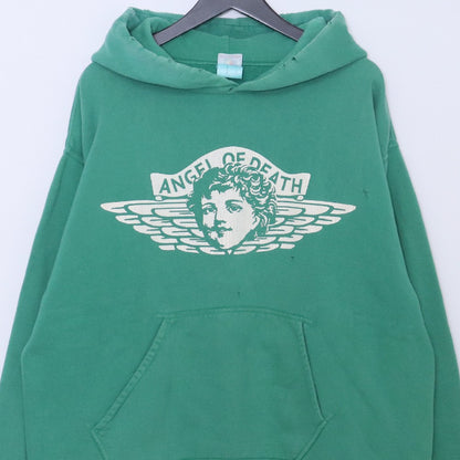 SAINT MICHAEL 22AW Angel Hoodie Green Size XL
