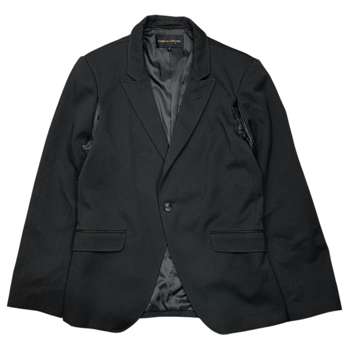 COMME des GARCONS 00AW Lip Print Jacket Black Size S