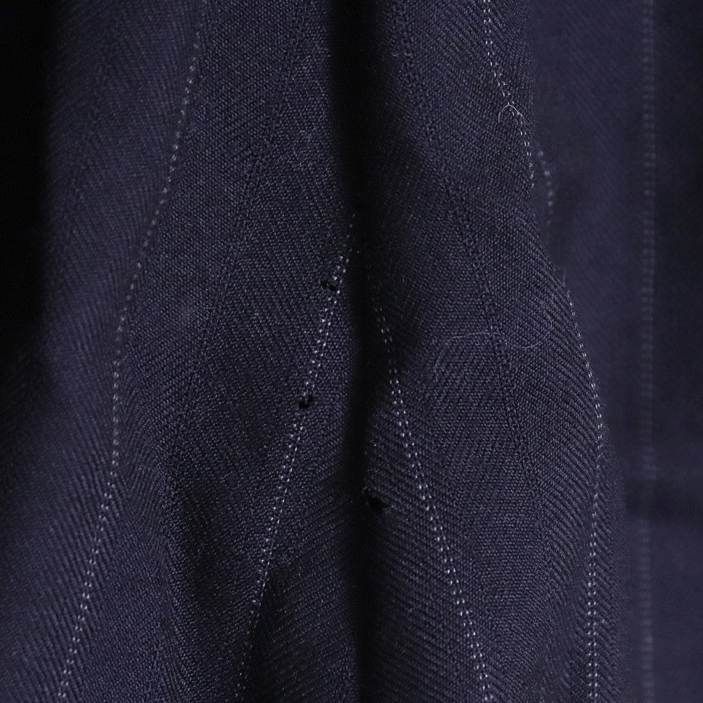 DURBAN Striped Double-Breasted Suit Navy