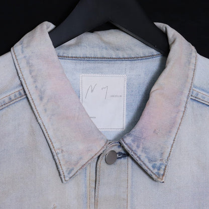 ANCELLM 25AW Layering Color Denim Jacket Indigo Size 2