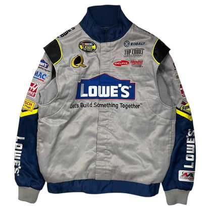 VINTAGE 90s CHASE Patch Racing Jacket Size M