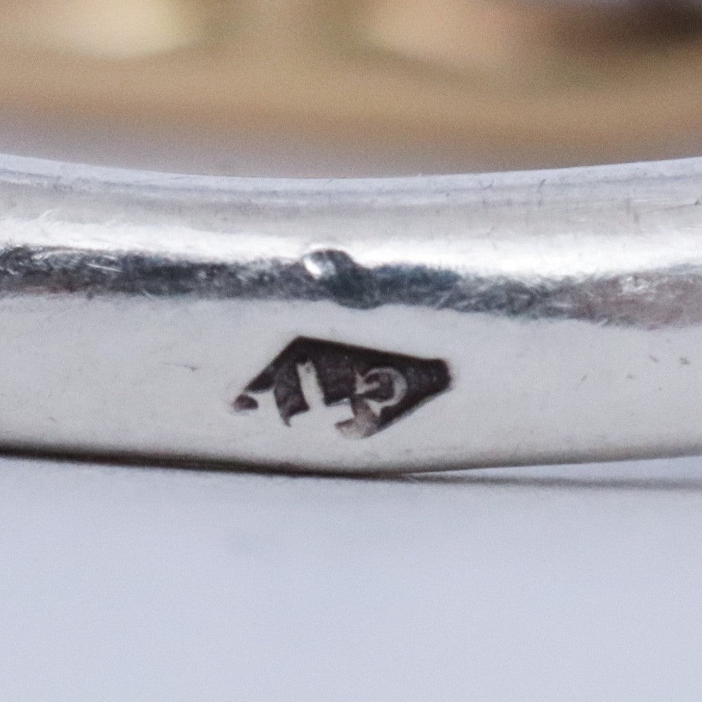 HERMES Vintage 70s Chaine d'Ancre Gold Silver Ring Size ONE SIZE