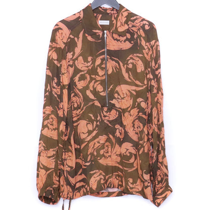 Dries Van Noten 25SS CAMMON M.W. Half-Zip Shirt Size 46
