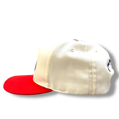 Chrome Hearts CH 5-Panel Baseball Cap White Red Size OS
