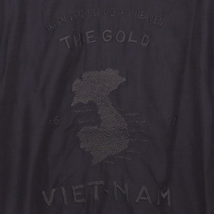 GOLD ONLY Ark Fukurukuju Vietnam Jacket Aged Black Size M