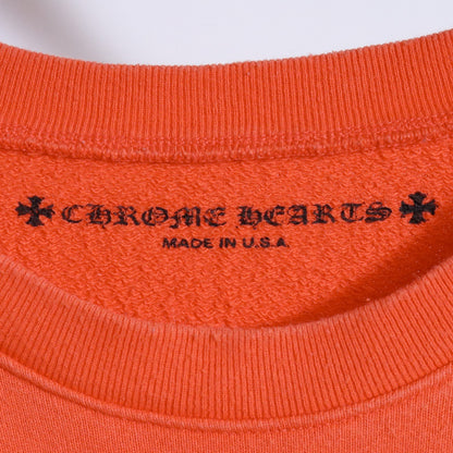 CHROME HEARTS Matty Boy Sadistic Sweatshirt Orange Size L