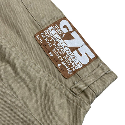 GOODENOUGH 1993 90s Duck Work Pants Beige Size M