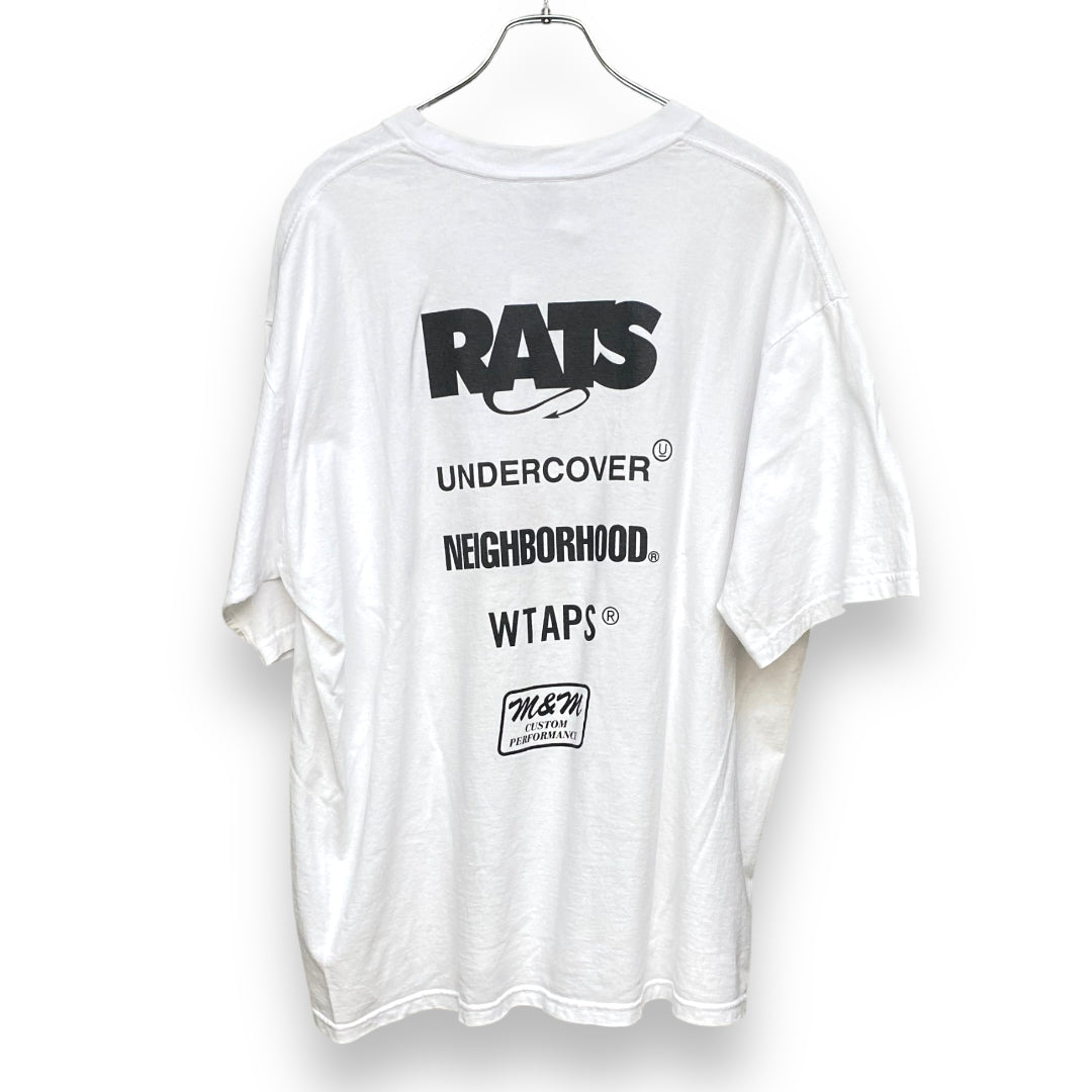 RATS 22SS FULL BLOOD 5NAME T-SHIRT Size XL