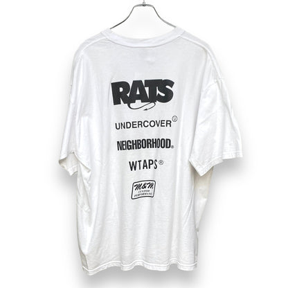 RATS 22SS FULL BLOOD 5NAME T-SHIRT Size XL