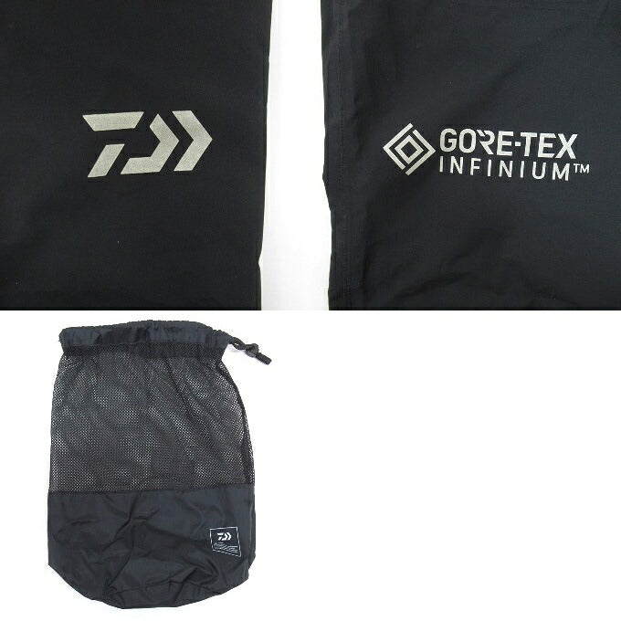 DAIWA Gore-Tex Combi-Up Rain Suit Yellow Black Size XL
