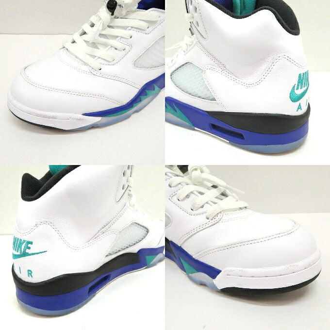 NIKE AIR JORDAN 5 Retro OG "Grape" Sneakers Multi Size 28cm