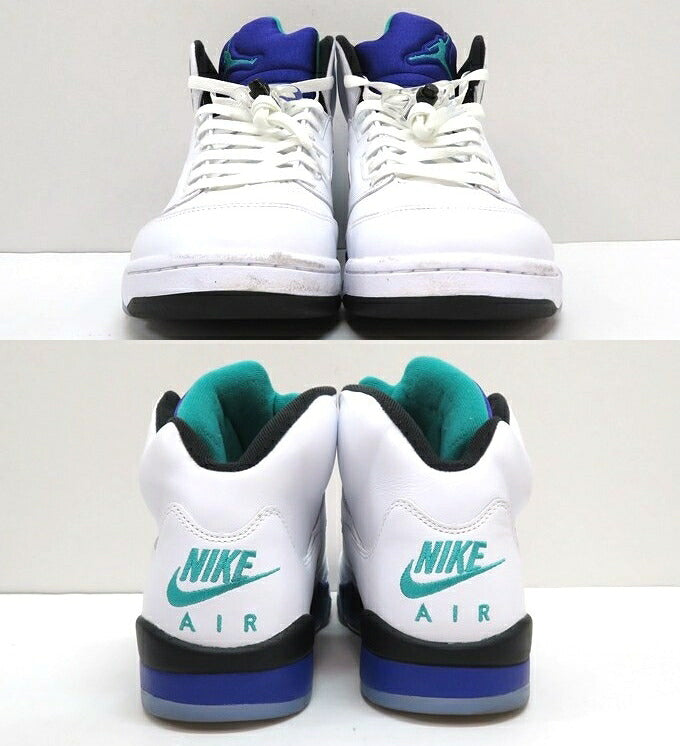NIKE AIR JORDAN 5 Retro OG "Grape" Sneakers Multi Size 28cm