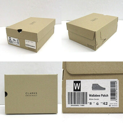 Clarks Originals Wallabee Patch Short Boots Size EU 42