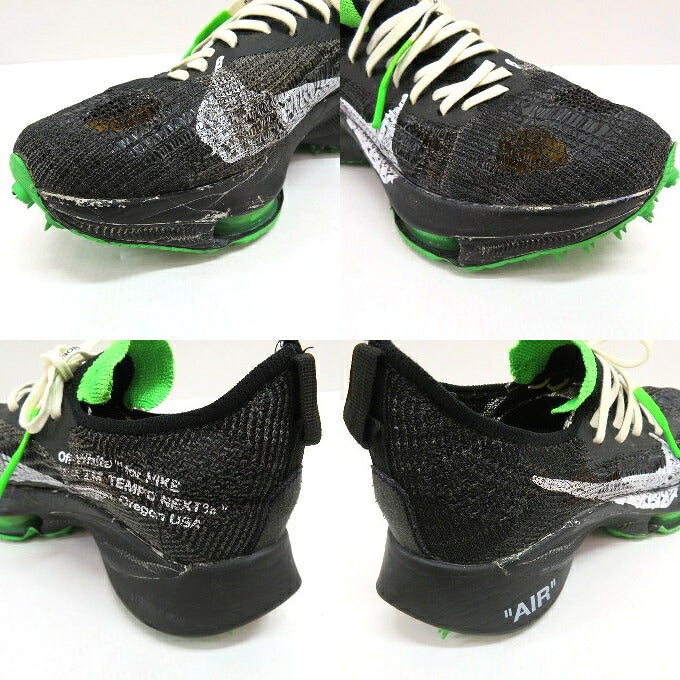 NIKE Air Zoom Tempo Next% Off-White Sneakers Size 26.5cm