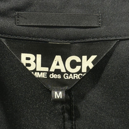 BLACK COMME des GARCONS 11AW Polyester Coat Black Size M