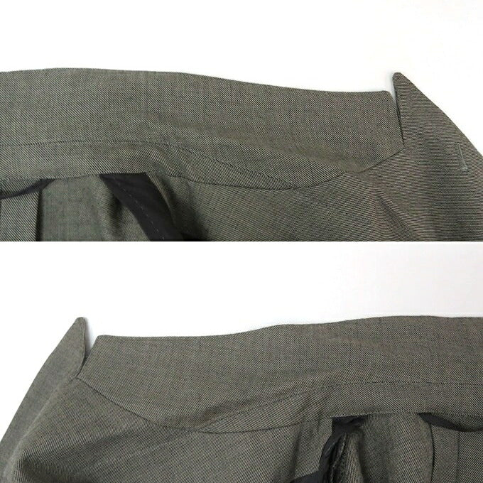 UNITED ARROWS Sharkskin Tailored Jacket & Set Gray Size S