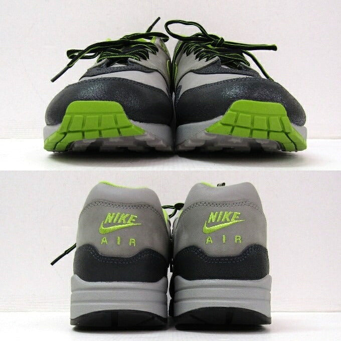 HUF x NIKE AIR MAX 1 SP Green/Grey Sneakers Size 29cm