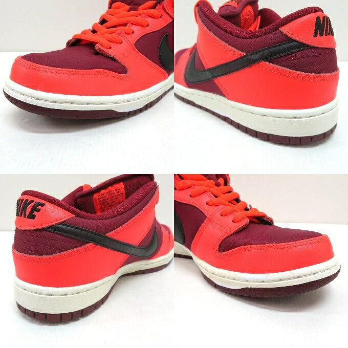 NIKE SB Dunk Low Laser Crimson Sneakers Size 27cm