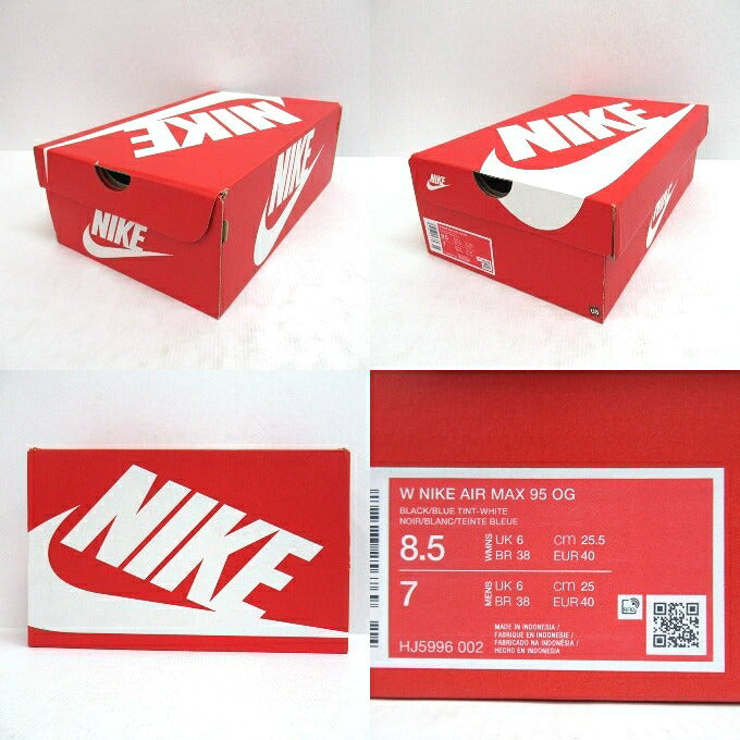 NIKE WOMEN'S AIR MAX 95 OG Big Tint Sneakers Size 25.5cm