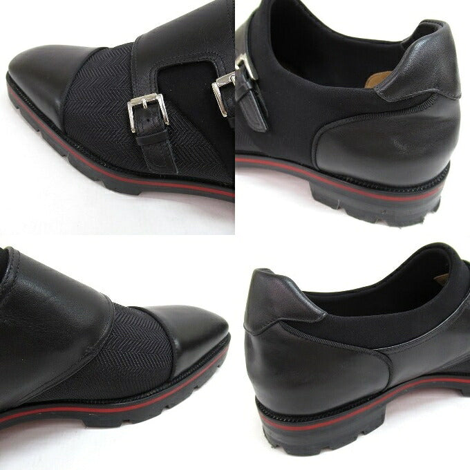 Christian Louboutin Mortisky Calf Shoes Black Sneakers Size 46 1/2