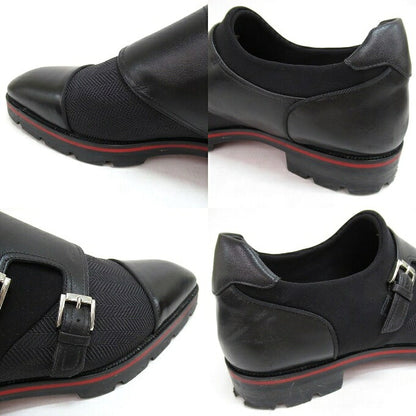 Christian Louboutin Mortisky Calf Shoes Black Sneakers Size 46 1/2