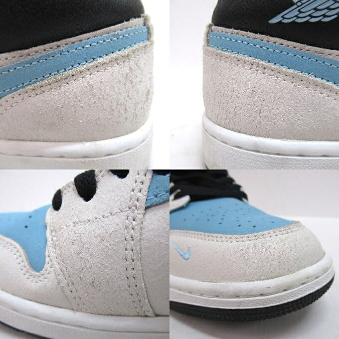 NIKE Air Jordan 1 Mid SE Summit White Sneakers Size 27cm