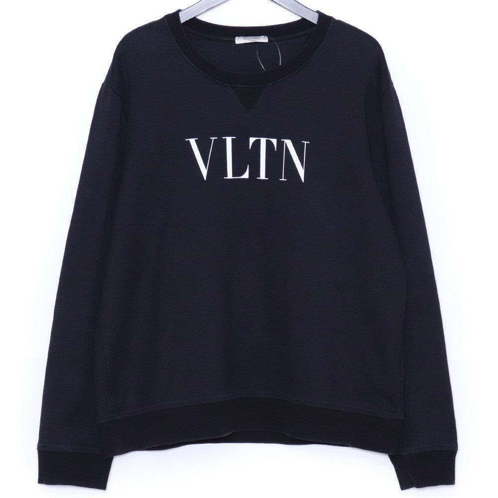 VALENTINO VLTN Logo Long Sleeve Sweatshirt Black Size L
