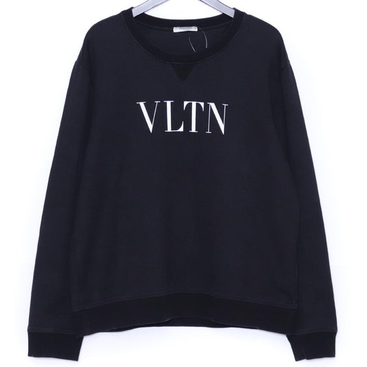 VALENTINO VLTN Logo Long Sleeve Sweatshirt Black Size L