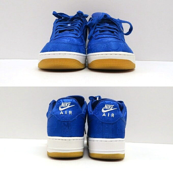 NIKE Air Force 1 PRM CLOT Blue White Sneakers Size 28.5cm