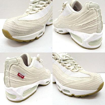 Levi's x Nike Air Max 95 OG White Sneakers Size 28cm