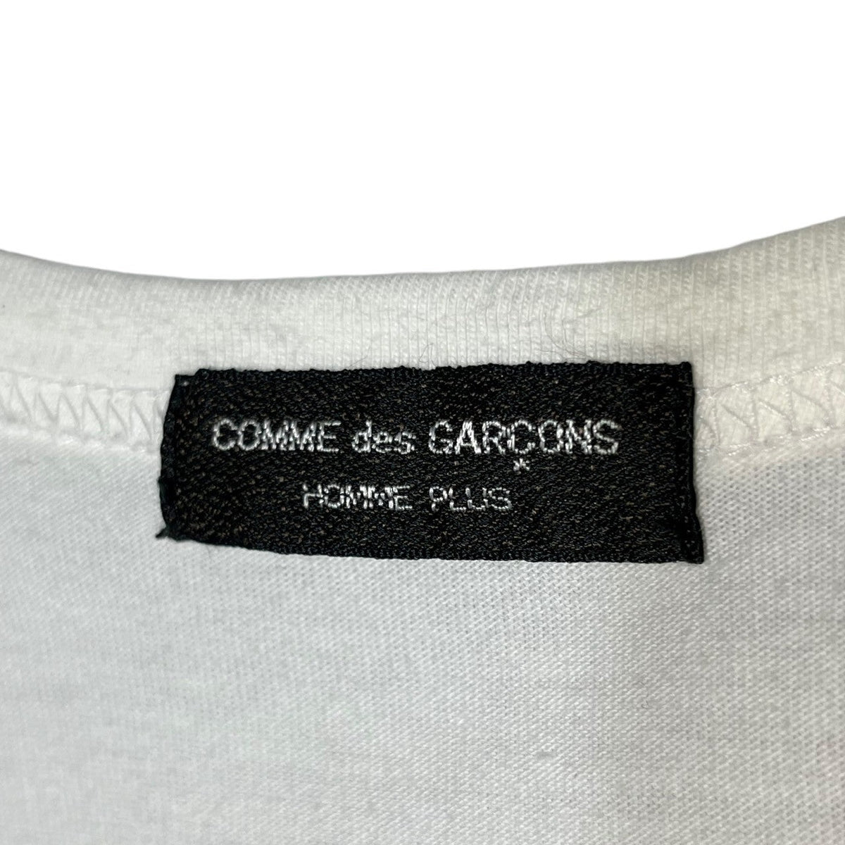 COMME des GARCONS HOMME PLUS 99SS T-Shirt White Size FREE