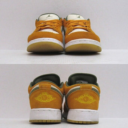 NIKE AIR JORDAN 1 Low SE GS Olive Curry Sneakers Size 24.5cm