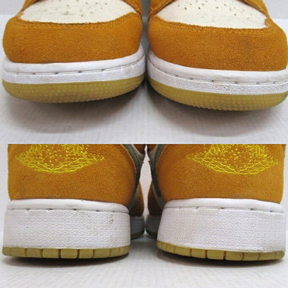NIKE AIR JORDAN 1 Low SE GS Olive Curry Sneakers Size 24.5cm