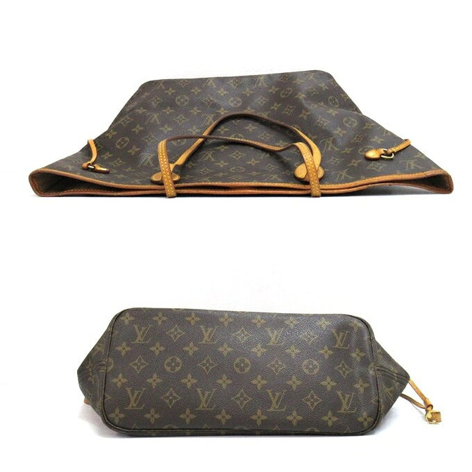 LOUIS VUITTON Monogram Neverfull MM Rose Beige