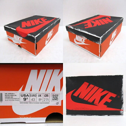NIKE Air Jordan 1 Retro High Multi Sneakers Size 27.5cm