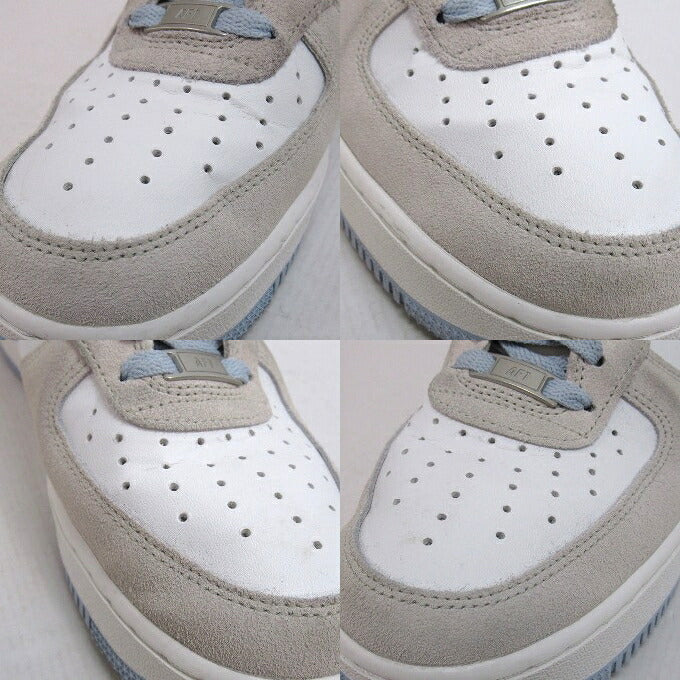 NIKE AIR FORCE 1 Low '07 LV8 Bone Blue Sneakers Size 27cm