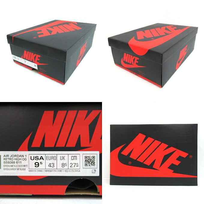 NIKE AIR JORDAN 1 Retro High OG Multi Sneakers Size 27.5cm