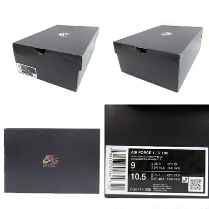 NIKE AIR FORCE 1 Low '07 LV8 Bone Blue Sneakers Size 27cm