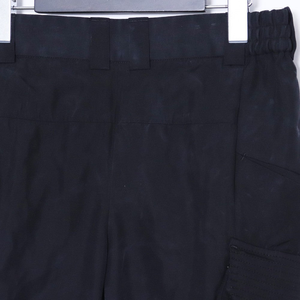 DEVOA 19SS High Density Silk Cropped Cargo Pants Size 1