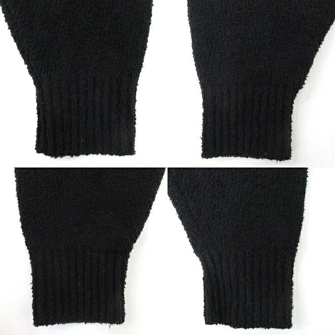 COOTIE PRODUCTIONS Boucle Knit Cardigan Black Size S
