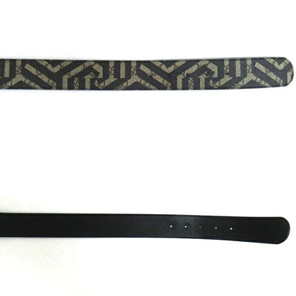 GUCCI GG Kaleido Leather Belt Brown Size 110