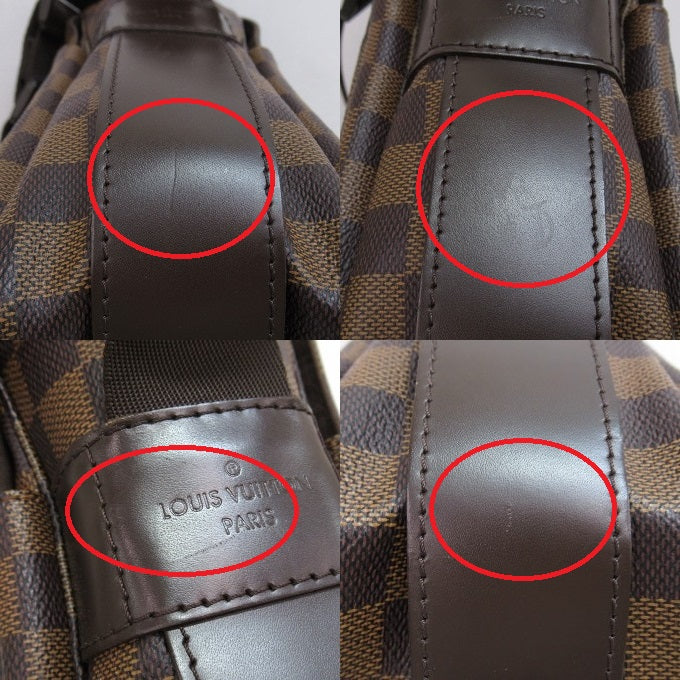 LOUIS VUITTON Damier Naviglio Brown