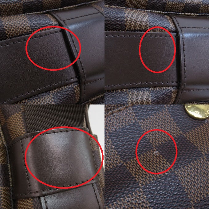 LOUIS VUITTON Damier Naviglio Brown