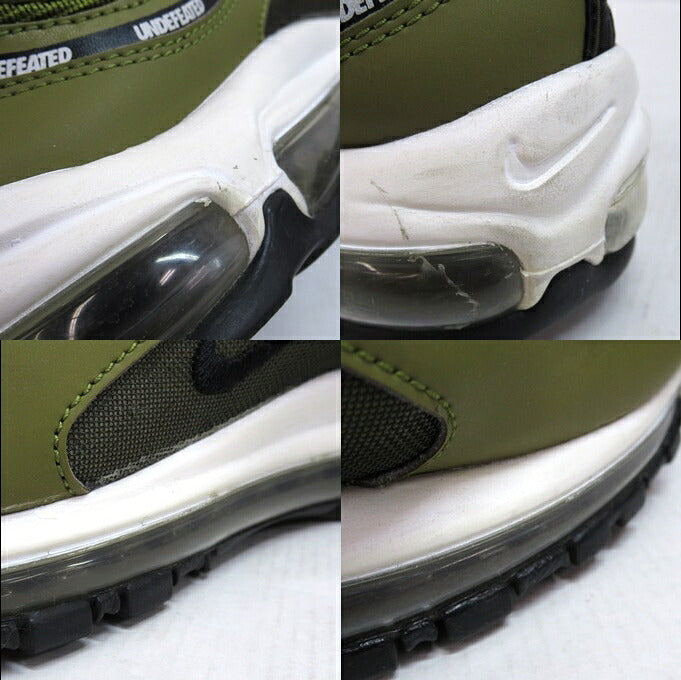 NIKE Air Max 97 Undefeated Militia Green Sneakers Size 30cm