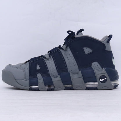 NIKE Air More Uptempo '96 Cool Grey Navy Sneakers Size 29cm