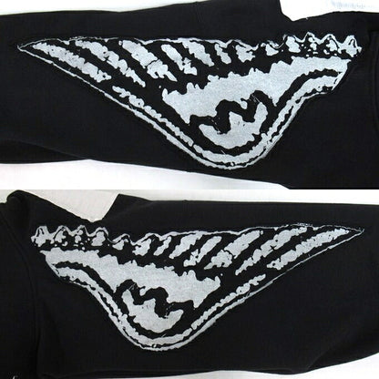 Supreme 25FW Wings Zip Up Hoodie Black Size L