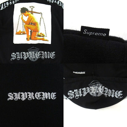 Supreme 25FW Wings Zip Up Hoodie Black Size L