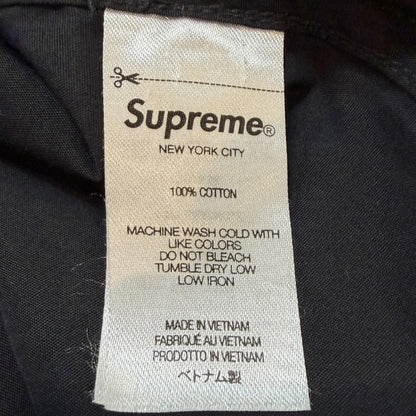 SUPREME 22AW PiL Long Sleeve Patterned Shirt Black Size L