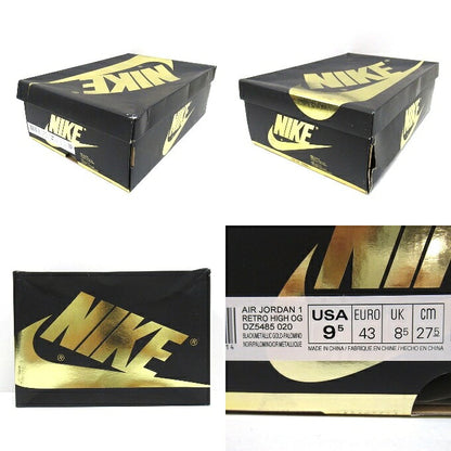 NIKE Air Jordan 1 Retro High Palomino Sneakers Size 27.5cm