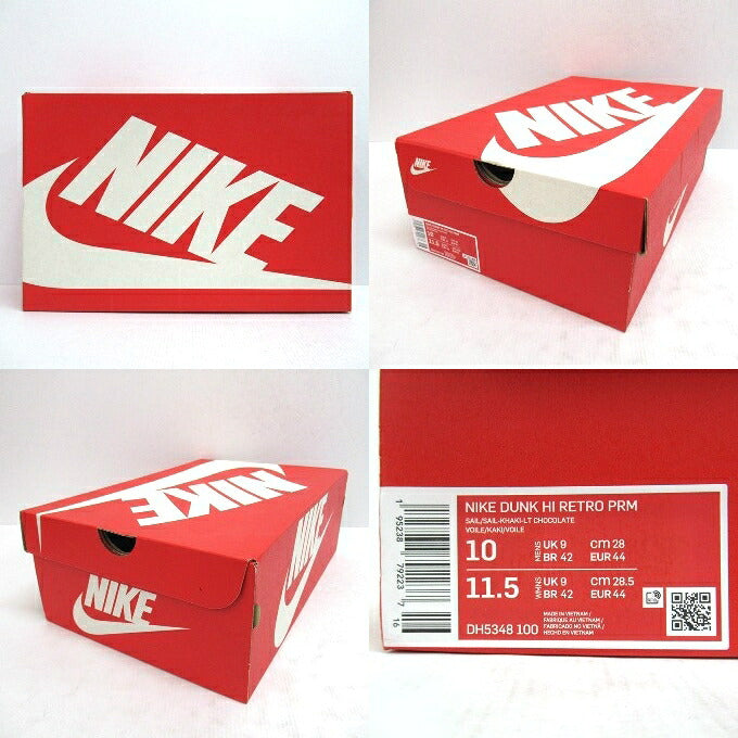 NIKE DUNK HI RETRO PREMIUM Multi Sneakers Size 28cm